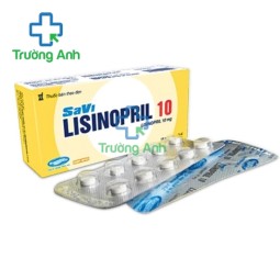 SaVi Lisinopril 5 - Thuốc điều trị tăng huyết áp, suy tim hiệu quả