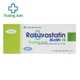 SaVi Rosuvastatin10 - Thuốc giúp hạ mỡ máu hiệu quả