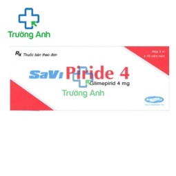 SaViPiride 4 - Thuốc điều trị đái tháo đường tuýp 2 hiệu quả