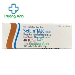 Scilin M30 40 IU - Thuốc điều trị bệnh tiểu đường dùng insulin hiệu quả của Ba Lan