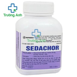 Sedachor - Thuốc điều trị đau, sốt hiệu quả