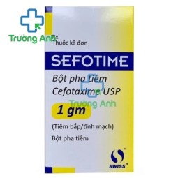 Sefotime (cefotaxime) Swiss - Thuốc điều trị nhiễm khuẩn hiệu quả