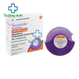 Seretide Accuhaler 50/250mcg - Thuốc điều trị bệnh đường hô hấp của Mỹ