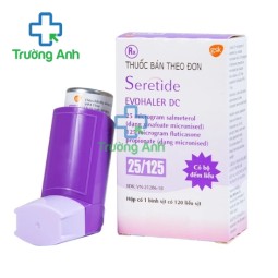 Seretide Evohaler DC 25/125mcg 120d - Thuốc điều trị hen suyễn hiệu quả