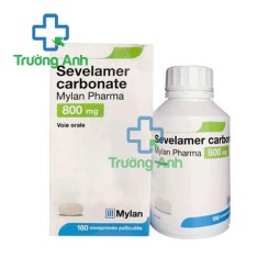 Sevelamer Carbonate 800mg Mylan - Thuốc kiểm soát chứng tăng phospho máu