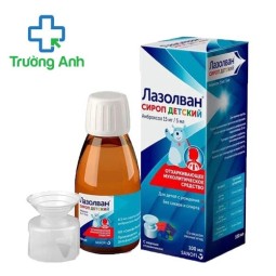Siro ho Lazolvan 100ml - Hỗ trợ giảm ho và long đờm hiệu quả