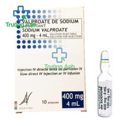 Sodium Valproate Aguettant 400mg/4ml - Thuốc điều trị động kinh hiệu quả của Pháp