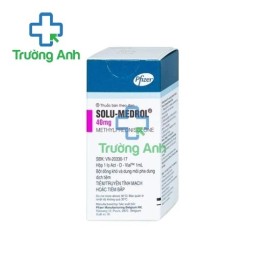 Solu - Medrol 40mg - Thuốc chống viêm hiệu quả của Bỉ
