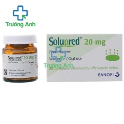 Solupred 20mg Sanofi - Thuốc chống viêm hiệu quả của Pháp