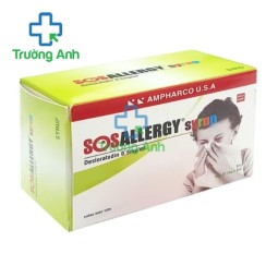 Sosallergy syrup - Thuốc điều trị viêm mũi dị ứng của Ampharco
