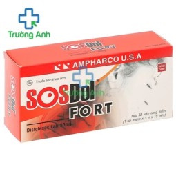 SOSDol fort 50mg - Thuốc giảm đau, chống viêm hiệu quả