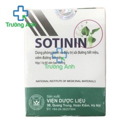 Sotinin - Thuốc phòng và điều trị sỏi tiết niệu hiệu quả