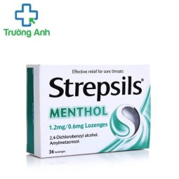 Strepsils Menthol - Thuốc trị ho hiệu quả
