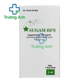 Sugam-BFS - Thuốc hóa giải phong bế thần kinh cơ hiệu quả của CPC1HN
