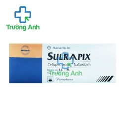 Sulraapix 1g Pymepharco - Thuốc điều trị các bệnh truyền nhiễm trùng hiệu quả