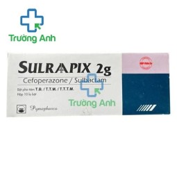 Sulraapix 2g Pymepharco - Thuốc điều trị nhiễm khuẩn hiệu quả