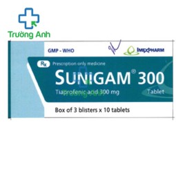Sunigam 300 - Thuốc điều trị viêm thấp khớp của Imexpharm