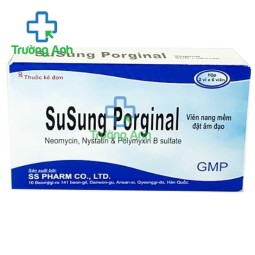 Susung Porginal - Thuốc chống viêm âm đạo hiệu quả của Hàn Quốc