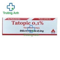 Tatopic 0,1% - Tacrolimus 1mg/g CPC1HN