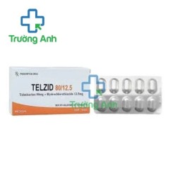 Telzid 80/12.5 - Telmisartan 80mg + Hydrochlorothiazide 12.5mg Medisun