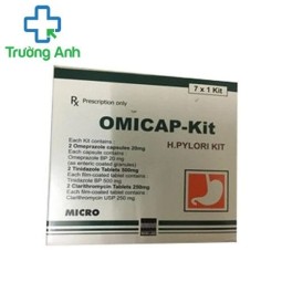 Omicap kit - Thuốc điều trị viêm thực quản hiệu quả