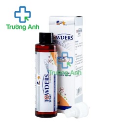 Towders Spray 150ml - Hỗ trợ giảm ngứa, làm sạch da hiệu quả