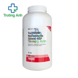 Trazodone Hydrochloride Tablets USP 100mg Teva - Thuốc điều trị trầm cảm