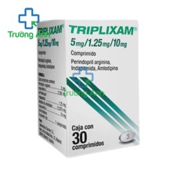 Triplixam 5mg/1.25mg/5mg Servier - Thuốc điều trị tăng huyết áp hiệu quả