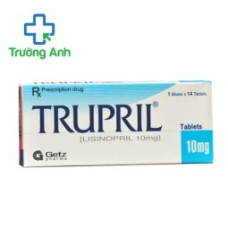 Trupril 10mg Getz Pharma - Thuốc điều trị tăng huyết áp hiệu quả