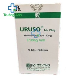 Uruso 100mg - Thuốc điều trị sỏi mật, sơ gan hiệu quả của Hàn Quốc