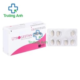 Utrogestan 200mg - Thuốc điều trị rối loạn nội tiết tố nữ hiệu quả của Bỉ