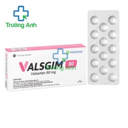 Valsgim 80 - Thuốc điều trị tăng huyết áp của Agimexpharm