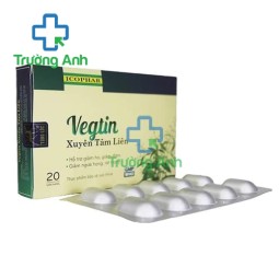 Vegtin Xuyên Tâm Liên - Hỗ trợ giảm ho, đờm, ngứa và rát họng hiệu quả