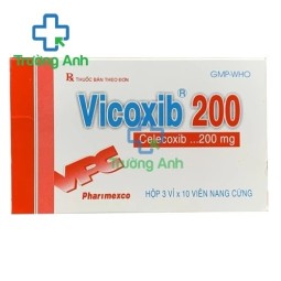 Vicoxib 200mg - Thuốc giảm đau, chống viêm hiệu quả của Pharimexco
