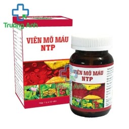 Viên mỡ máu  – NTP (lọ 60 viên) - Hỗ trợ giảm mỡ máu, phòng ngừa đột quỵ hiệu quả