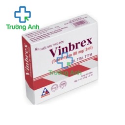 Vinbrex 80mg/2ml Vinphaco - Thuốc điều trị nhiễm khuẩn hiệu quả