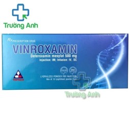 Vinroxamin 500mg Vinphaco - Thuốc điều trị ngộ độc sắt cấp hiệu quả