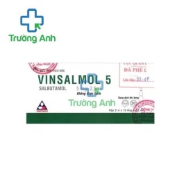 Vinsalmol 5 - Salbutamol 5mg/2,5ml Vinphaco