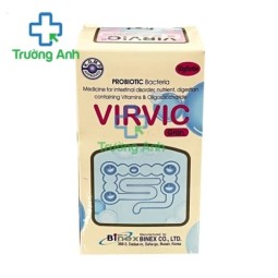 Virvic - Thuốc giúp tăng cường sức khỏe đường ruột hiệu quả của Hàn Quốc