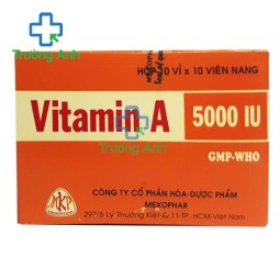 Vitamin A 5000IU MKP - Thuốc giúp bổ sung vitamin hiệu quả