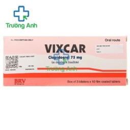 Vixcar - Thuốc phòng ngừa các biến cố huyết khối hiệu quả