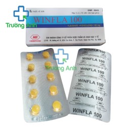 Winfla 100 Mebiphar - Thuốc chống co thắt tiết niệu hiệu quả