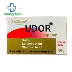 Xà phòng Udor 80g - Giúp giảm mụn lưng hiệu quả