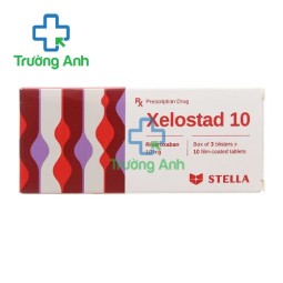 Xelostad 10 - Thuốc phòng thuyên tắc huyết khối tĩnh mạch của Stella