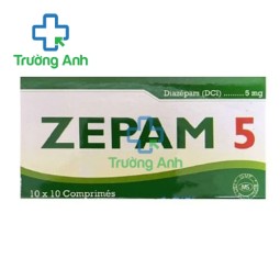 Zepam 5 - Thuốc an thần gây ngủ Diazepam hiệu quả