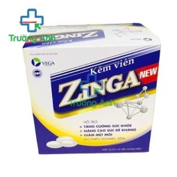 Kẽm viên Zinga New - Zinc Gluconat 50mg