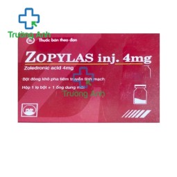Zopylas inj. 4mg/5ml Pymepharco - Thuốc điều trị di căn xương