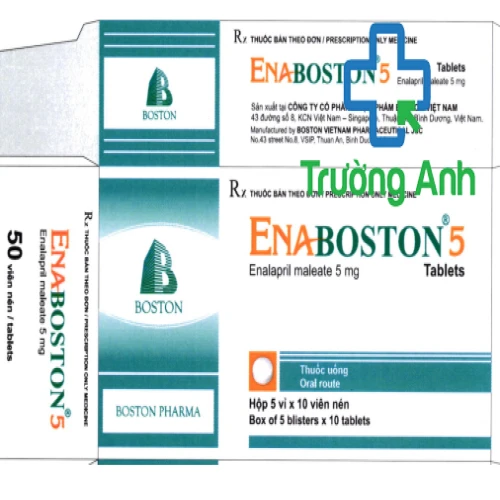 ENABOSTON - Thuốc điều trị tăng huyết áp, suy tim hiệu quả