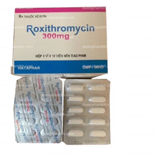 Roxithromycin 300mg Hataphar - Thuốc điều trị nhiễm trùng hiệu quả