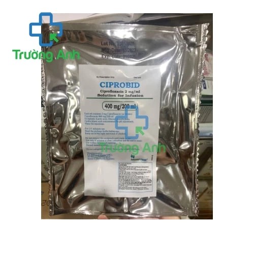 Ciprobid 400mg/200ml - Thuốc điều trị nhiễm khuẩn hiệu quả của Romania